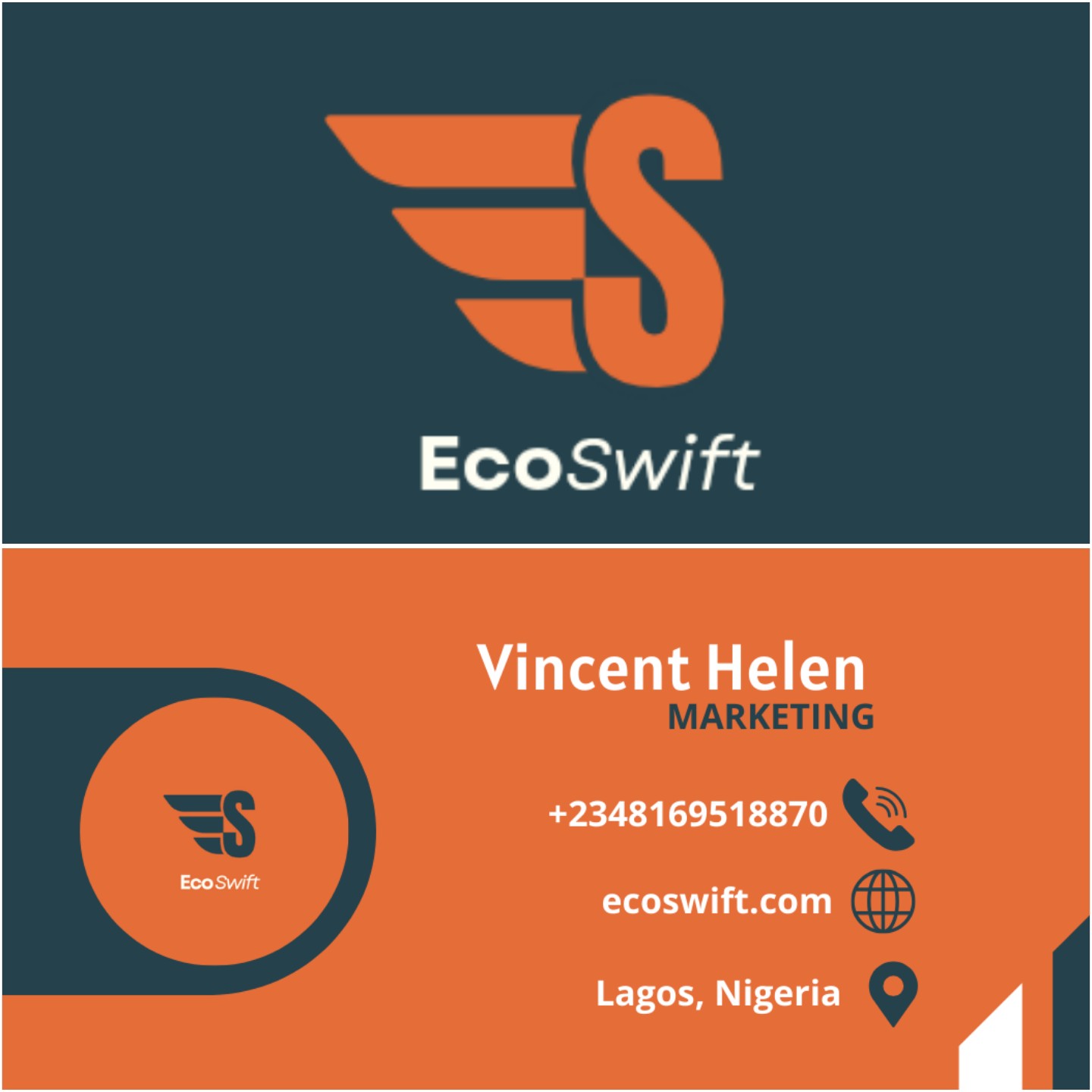 EcoSwift Business Card