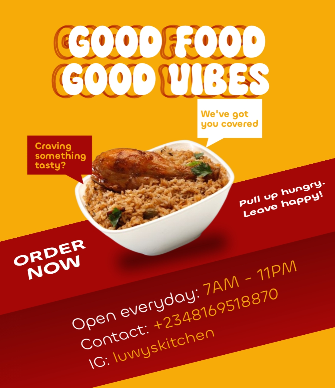 Restaurant Advert