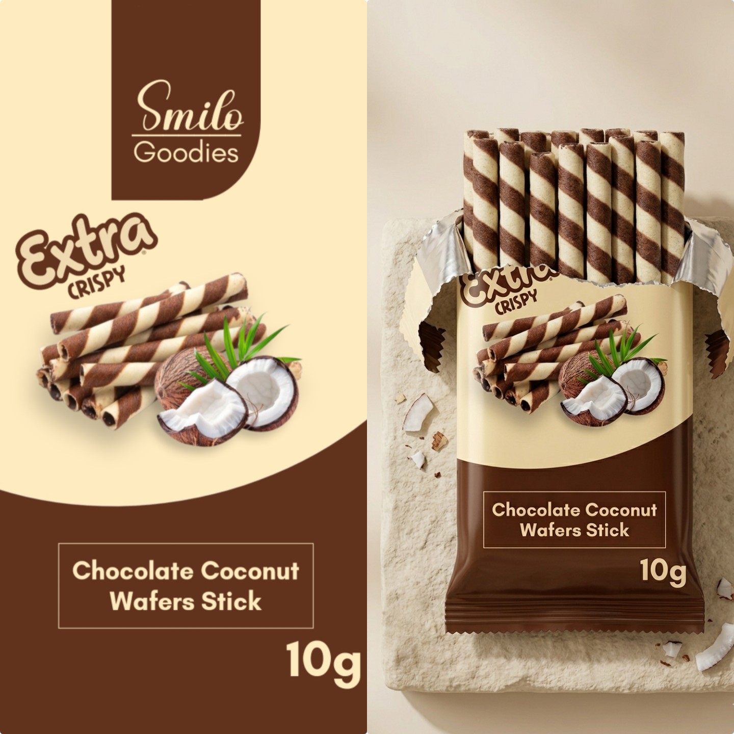 Wafers Stick Design